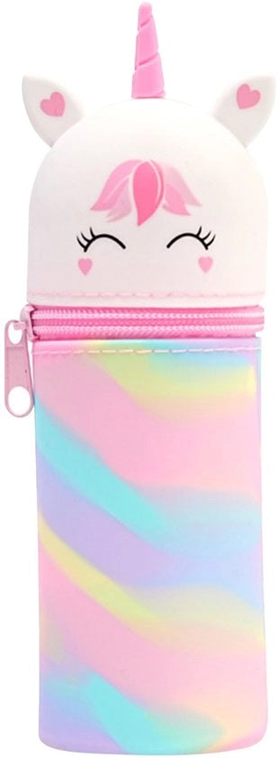 Etui per scuola, contenitore da tavolo, borsa per bambini, borsa per ragazzi, borsa per ragazze, contenitore per attrezzi per bambini, contenitore con grande capacità, contenitore per animali da disegno