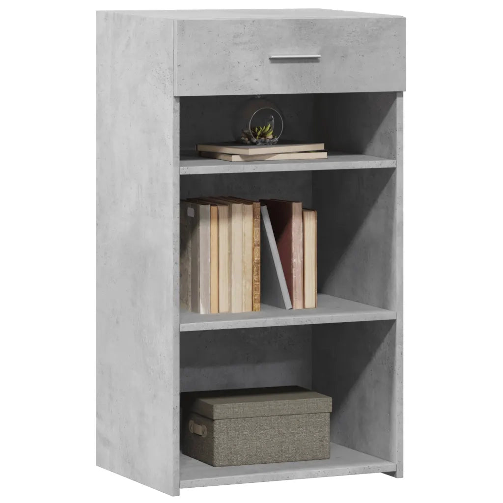 Credenza Grigio Cemento 50x42,5x93 cm in Legno Multistrato 846330