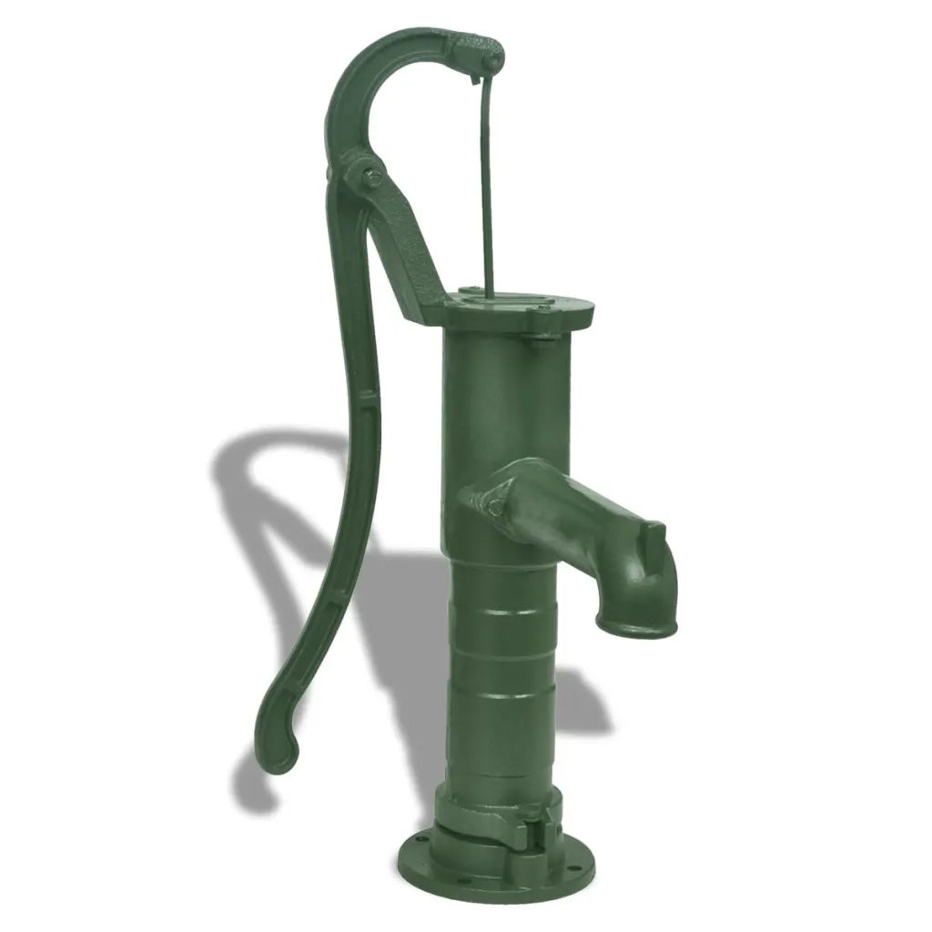 Pompa d'Acqua con Supporto per Giardino in Ghisa CFW7383856