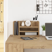 Organizzatore scrivania Rovere Artigianale 44.5x24x25 cm Legno ingegnerizzato