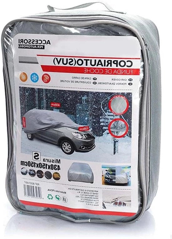 Copertura invernale per auto per esterno, impermeabile e resistente ai graffi (sedan XL 540 x 175 x 120 cm)