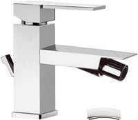 Rubinetto monocomando per bidet - serie qubika