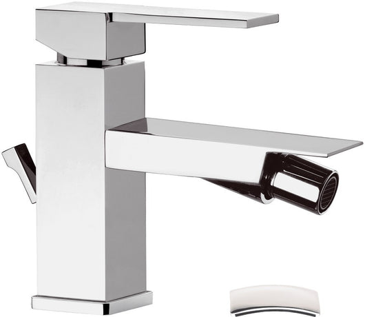 Rubinetto monocomando per bidet - serie qubika