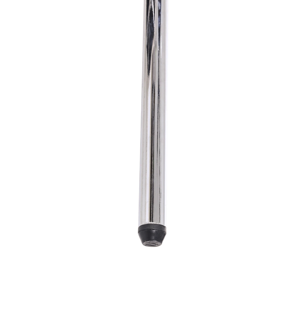 Set 2 sedie da pranzo in velluto beige con struttura in metallo cromato argento; seduta imbottita