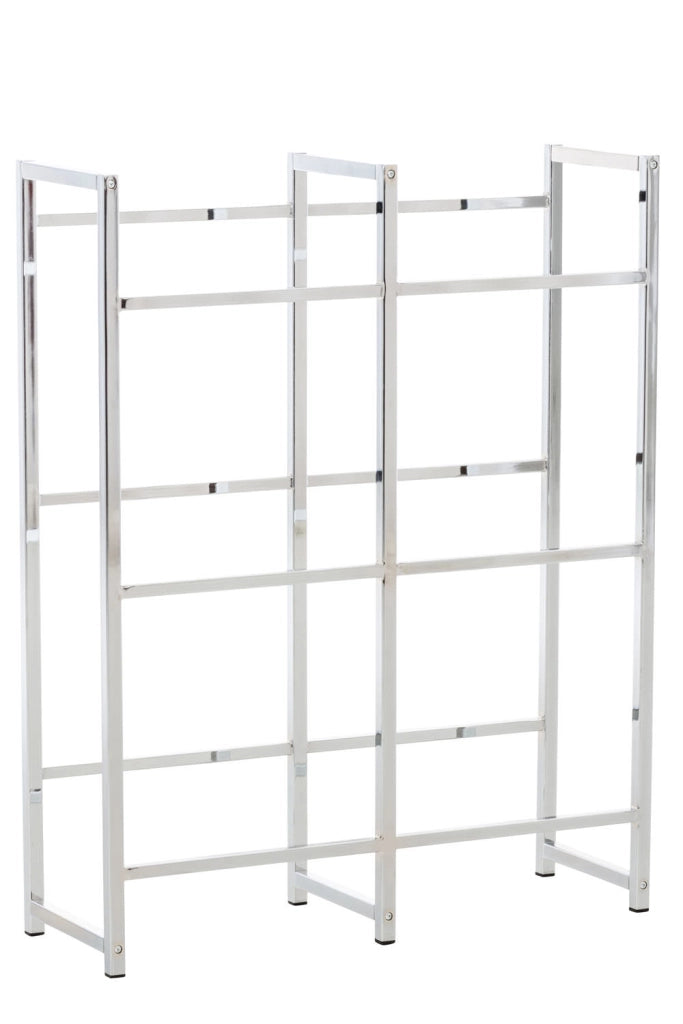 Scaffale Porta Casse di Bibite Lennert per 6 casse,cromato