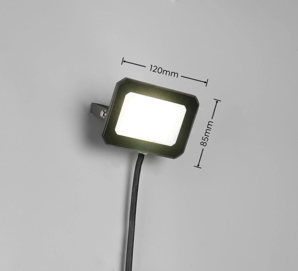 Faretto LED regolabile nero 20W IP65 FUNCHAL RL