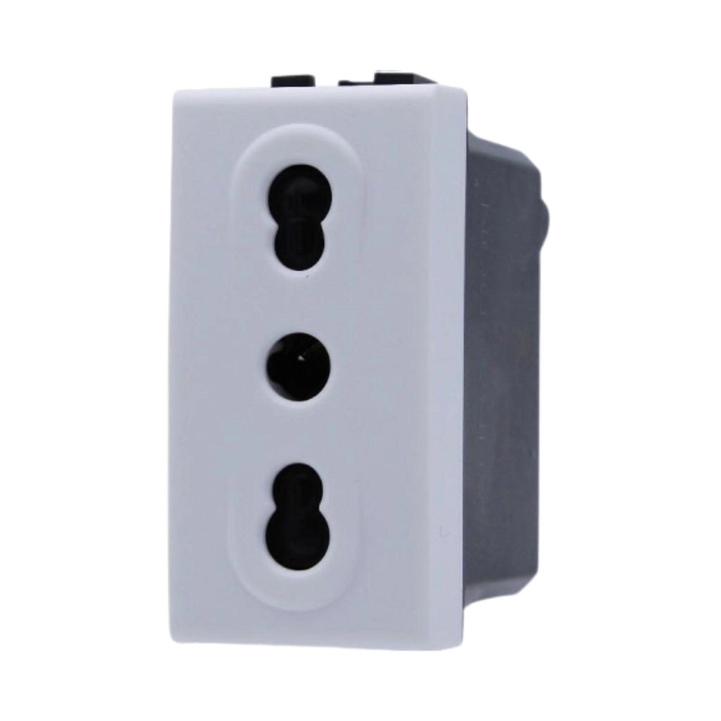 EcoPrice Presa Bipasso 2P+T 10/16A 250V Style Bianco SD41800B