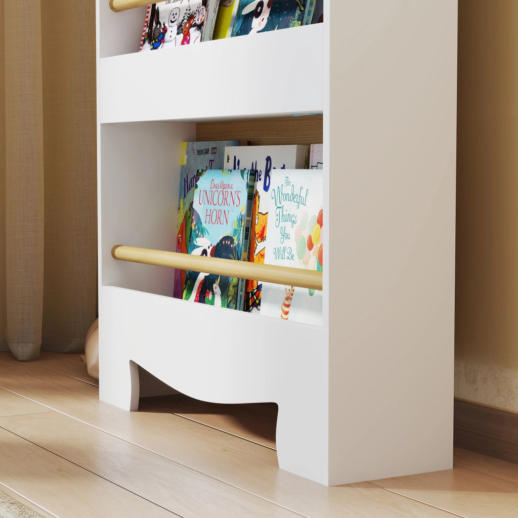 Scaffale per Bambini con Ripiani e Cassetti ¨C Zephmum ¨C Bianco