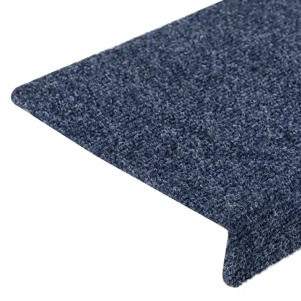 Tappetini per Scale Tessuto Agugliato 5 pz 65x25 cm Antracite cod mxl 60207