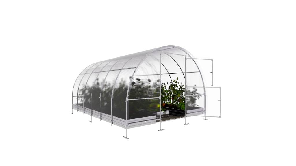 Serra da giardino KLASIKA EASY 3 x 4 m (12 m²), 4 mm con rivestimento in policarbonato