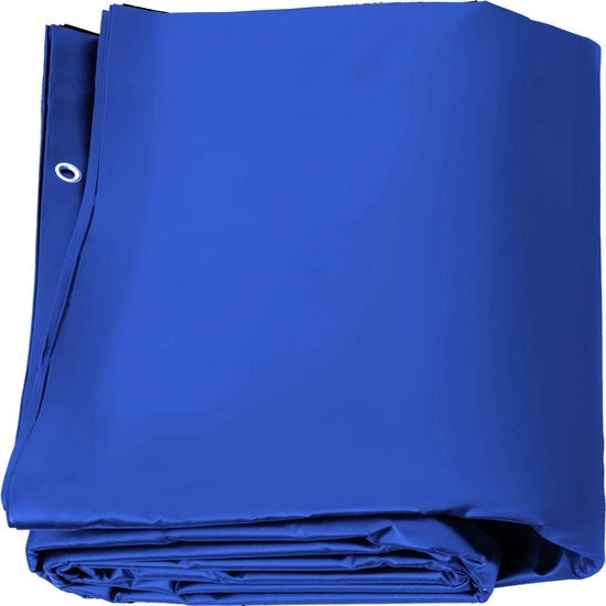 Copertura Piscina in PVC, Copertura per Piscine Esterne 4 x 8 m Nero