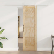 Porta scorrevole ORKDAL Naturale e Bianco 61 x 198,5 cm 3445584