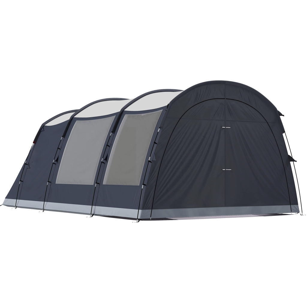 Tenda da Campeggio a Tunnel 2 Stanze ¨C zephmum ¨C Blu Navy 210cm