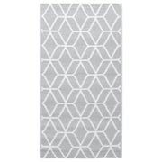 Tappeto da Esterni ARAKIL Grigio 160x230 cm in PP CFW4984905