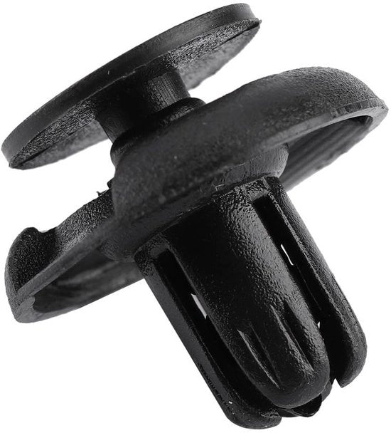 Chiodi a tappo 100 pezzi - Materiale di fissaggio - Chiodo a tappo con punta - Adatto per Accord/Civic/CR-V/Insight - Codice OE: 91501-S04-003 - Materiale ABS di alta qualità