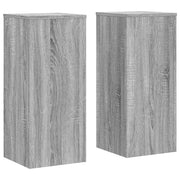 Portavasi mobili per fiori set da 2 legno ingegnerizzato Sonoma grigio 02_0045356
