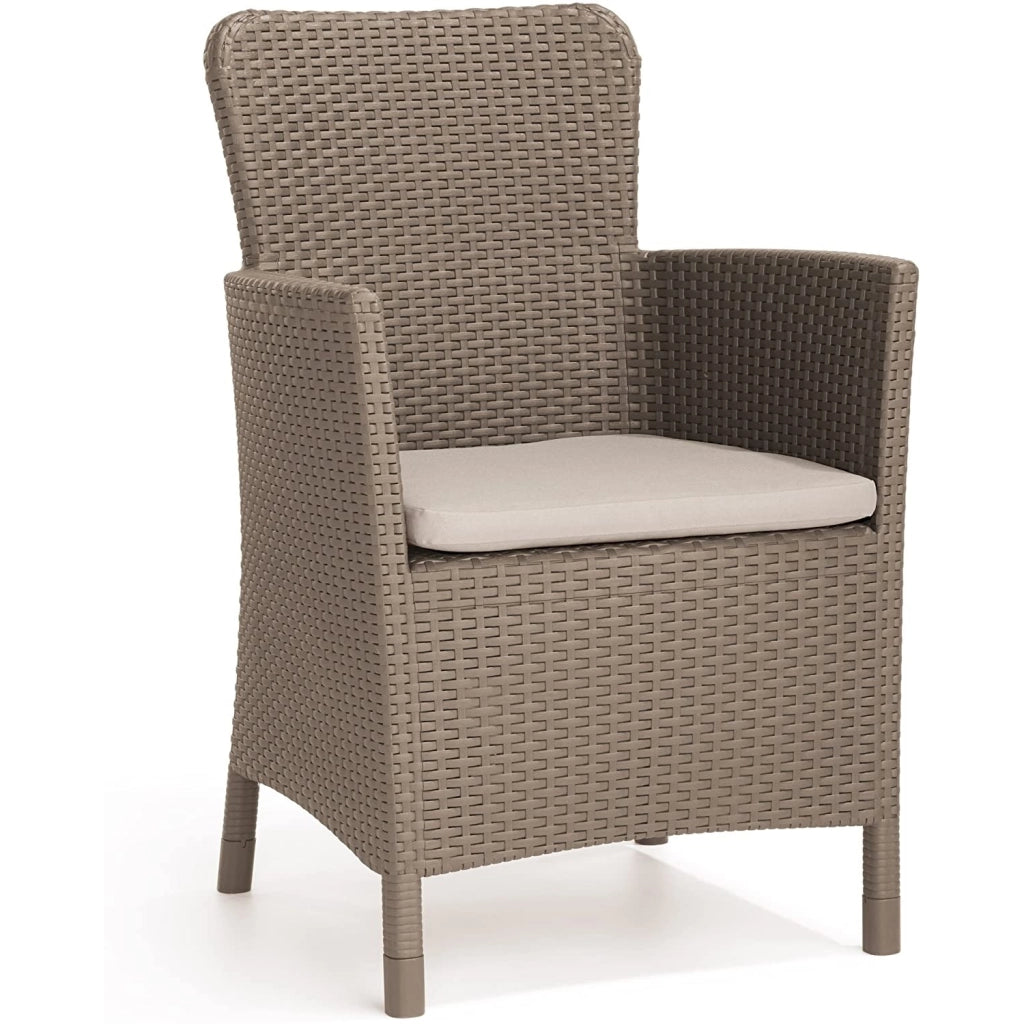 Keter SET BALCONY SALVADOR CAPPUCCINO IN ECORATTAN CON T