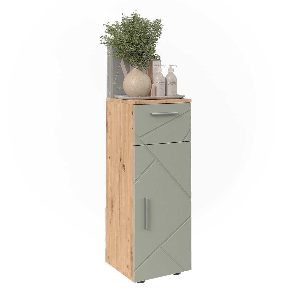 Vicco mobiletto bagno Verde salvia 30 x 81 cm