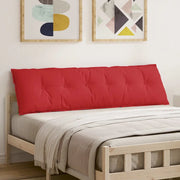 Cuscino per Schiena Rosso 180 x 19 x 50 cm Tessuto 42014928