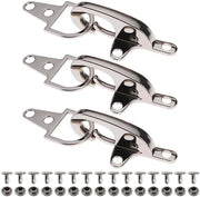Giubbotto da Motociclista con Chiusura 8,5 cm - Attacco - Vestito da Motociclista - Occhiello - Lame - 3 Set - Vestito da Motociclista con Gancio