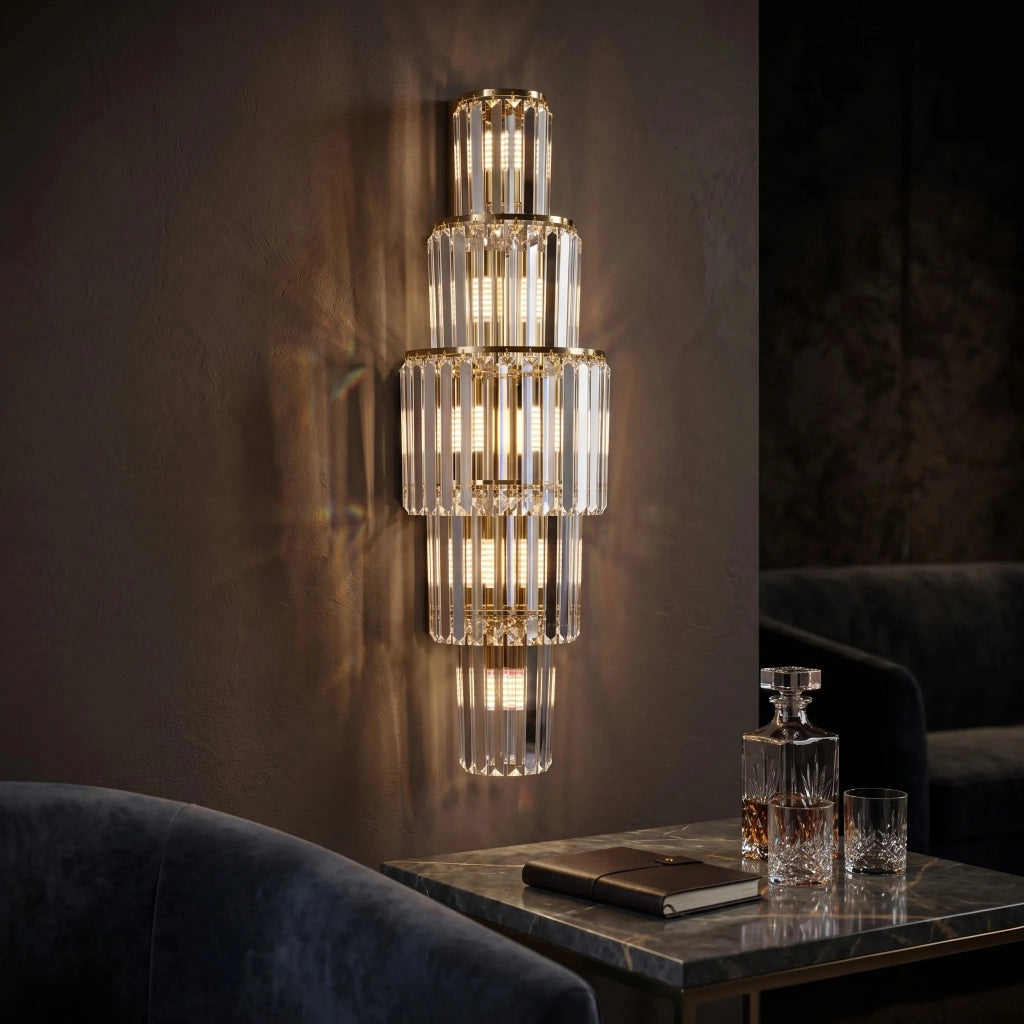 Lampada Da Parete Swe098-w 60 Cm Gold