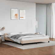Giroletto con Testiera senza Materasso-Struttura Letto Cappuccino 160x200 cm