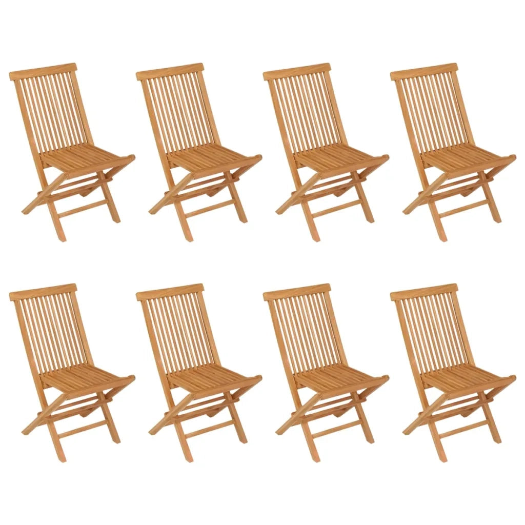 Set da Pranzo 9 pz in Legno Massello di Teak 3059613