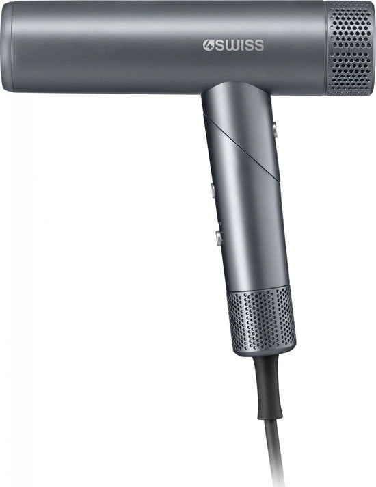Föhn ad alta velocità AirPower+ con diffusore, 8 accessori per asciugatura, 110 000 giri/min, appoggio magnetico per stile, ioni > 500 milioni, leggero e compattibile 370g, asciugacapelli