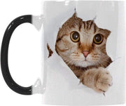Tazza da Caffè con Cambio di Colore e Sensibile al Calore per Donna Uomo Bambino - Regalo di Natale Cuddoso