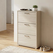 Scarpiera 3 ante a ribalta in Legno Composito cm 75 3x33x115 7 - WILLIS