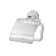 Trade Shop - Porta Rotolo Carta Igienica Supporto Portarotolo A Ventosa Accessori Bagno 79159 -