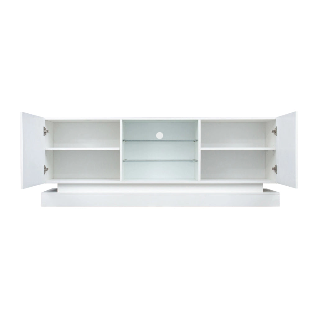 Mobile TV bianco opaco 160 cm