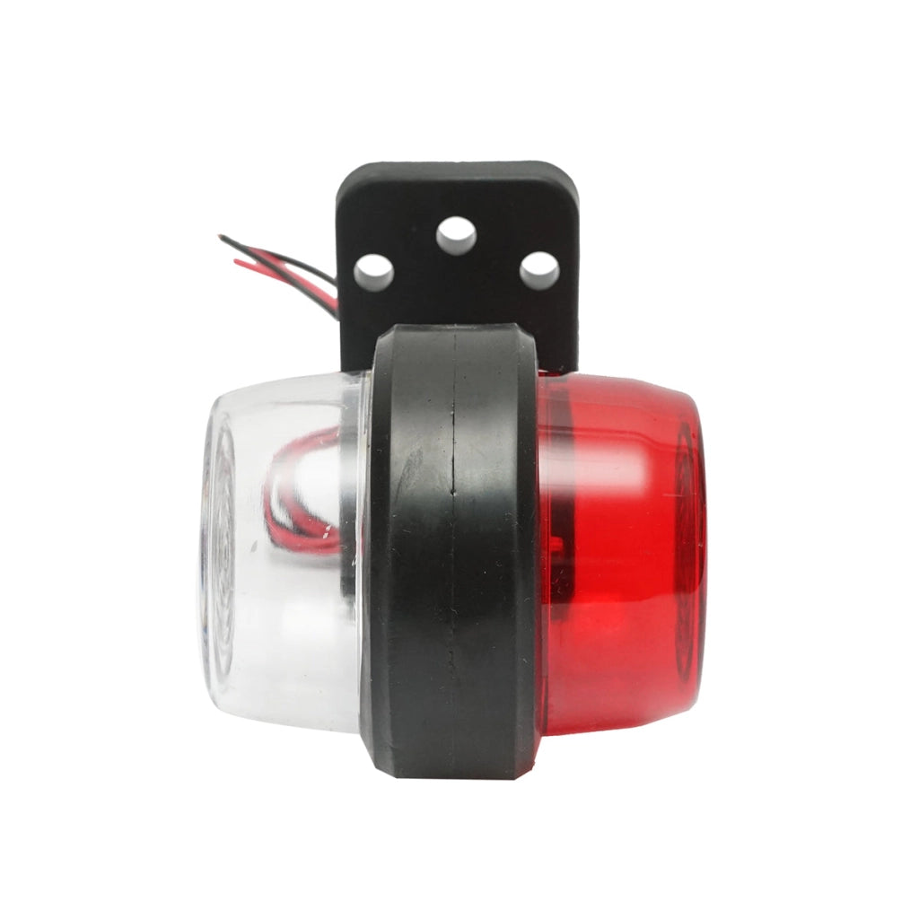 Luce di posizione laterale a LED rotante 12-24 V, bianco-rosso FR0237 Breckner Germany