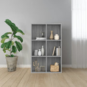 Libreria/Credenza Grigio Sonoma 66x30x98 cm Legno Multistrato cod mxl 19253