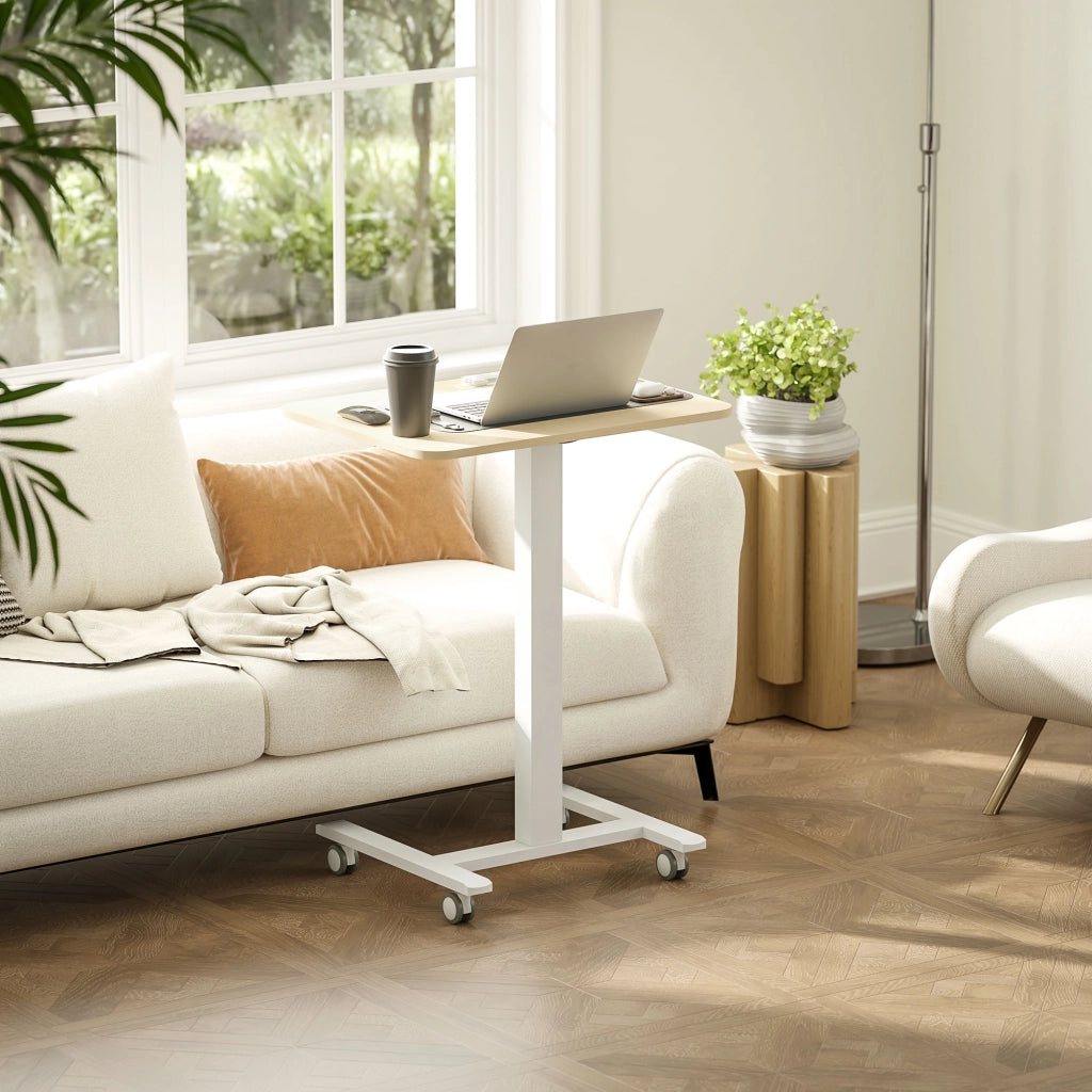 Tavolo regolabile in altezza ¨C zephmum ¨C 65x48x108 cm, giallo