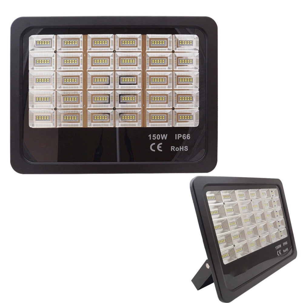 Trade Shop - Faro Faretto Slim Led Luce Bianca 150watt Ip66 150 Watt Led Smd -