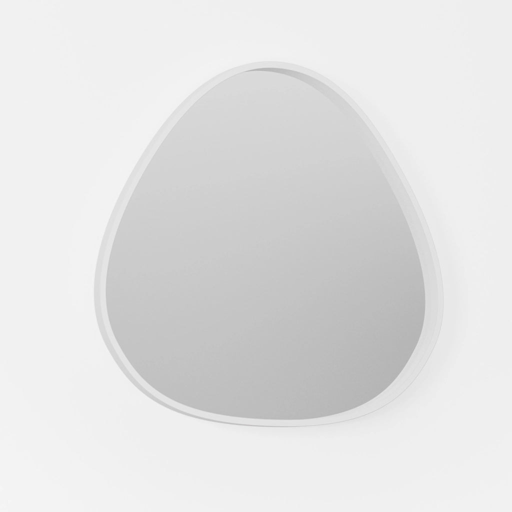 Ecaris A/G Lampada da Parete Specchio con Led 30W+5W CCT 3000K-4000K Dimmerabile, Struttura Alluminio Bianco Satinato - Gealuce