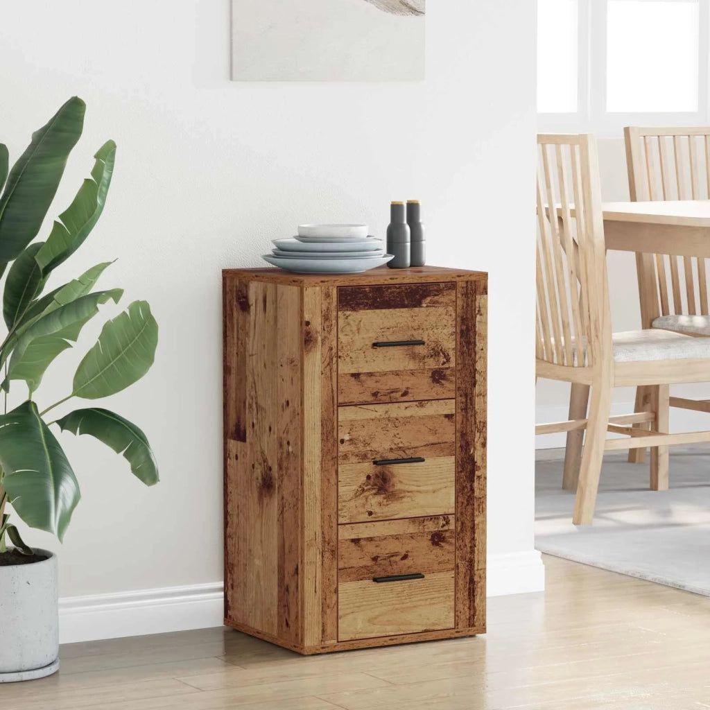 Credenza | Madia | Buffet da pranzo | Armadio da pranzo Legno vecchio 40 x 33 x 70 cm Legno multistrato