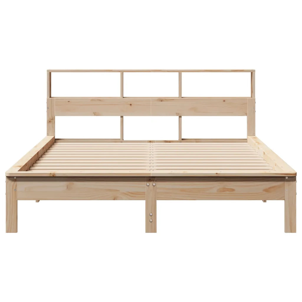 Letto senza Materasso 160x200 cm in Legno Massello di Pino 3309731