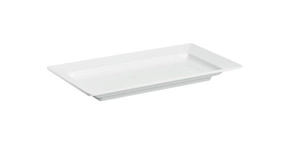 Vassoio rettangolare in Melamina Bianco 49 x 27,5 cm