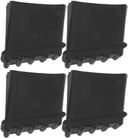 Set di 4 piedini antiscivolo in gomma per gambe di scala - Accessori di riserva per scala con protezioni di copertura