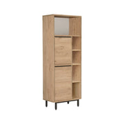 Merbok, Mobile Colonna 4 Ripiani, 160x36x45h cm Marrone Noce