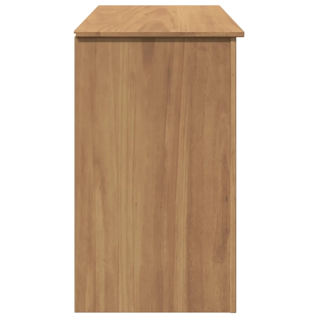 Scrivania PANAMA 112x45x75 cm Legno Massello di Pino 4016389