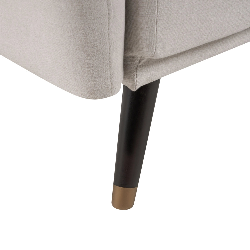Divano letto 3 posti in tessuto beige Tappezzeria Elegante Glam Moderno Soggiorno Camera Da Letto