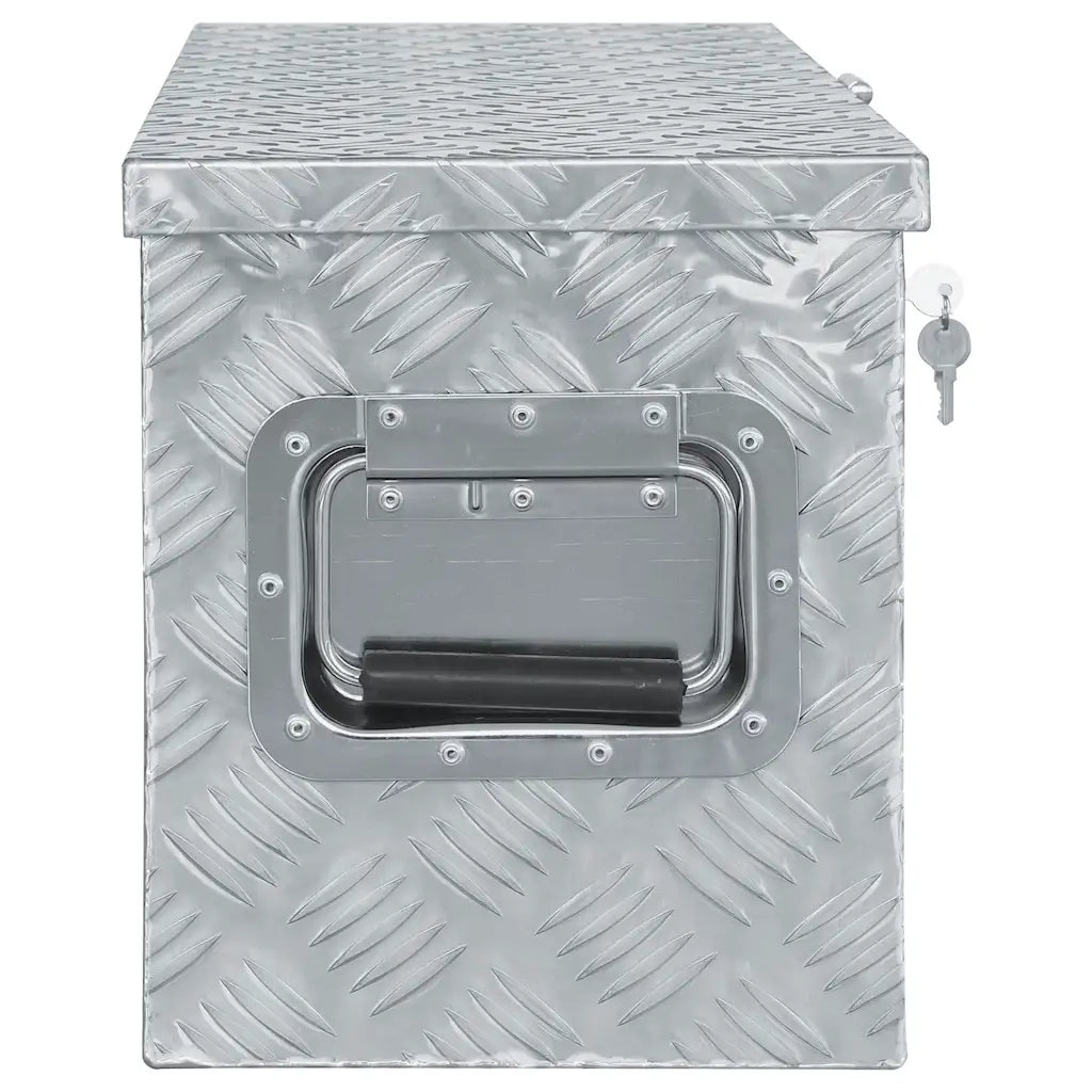 Cassetta in Alluminio 80x30x35 cm Argento cod mxl 11993