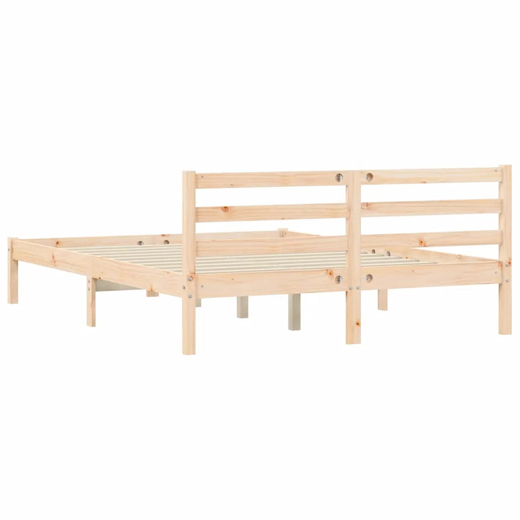 Struttura del letto Naturale 208,5 x 157,5 x 69,5 cm 900320