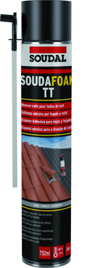 Soudal SCHIUMA POLIURETANICA PER TETTI MANUALE ml. 750 12.00 pz