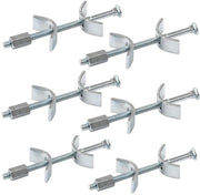 6 pezzi di viti di fissaggio per tavoli da lavoro 150 mm - argento