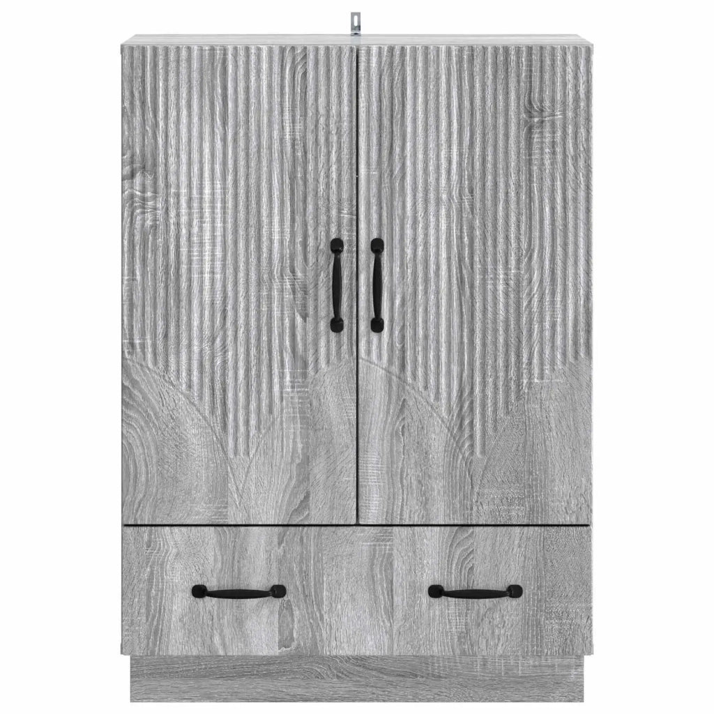 Credenza Grigio Sonoma 66 x 34,5 x 92 cm Legno ingegnerizzato