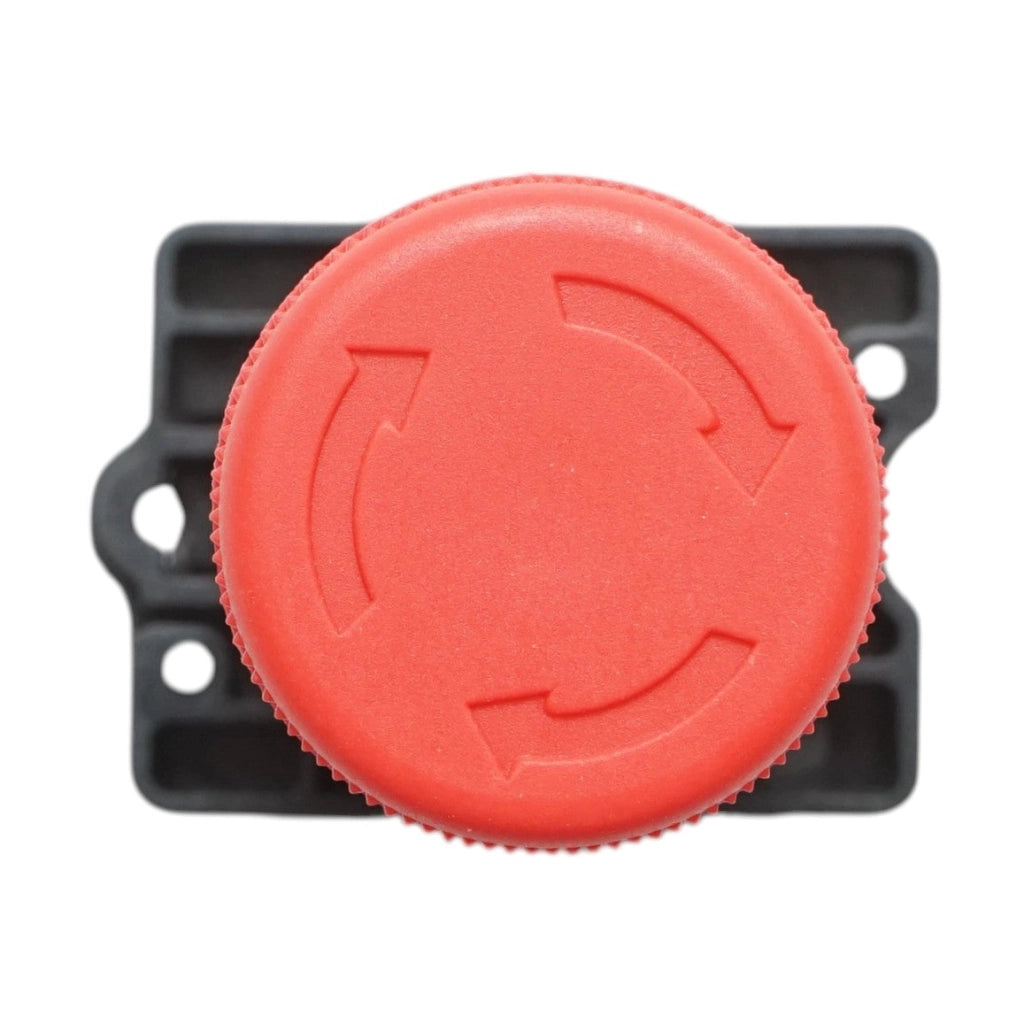 Pulsante di arresto di emergenza rosso con sgancio a rotazione 1NC, 400V/10A, 30mm LAY5 Breckner Germany